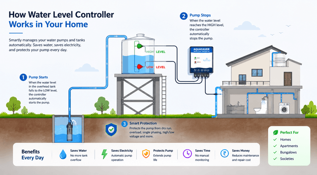 Aqua Saver Product Infographic